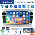 Android14 64G Carplay Autoradio GPS WIFI KAM Für Opel Astra H Corsa C D Zafira B