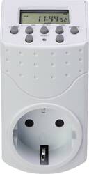 Basetech Steckdosen-Zeitschaltuhr digital Wochenprogramm 1800 W IP20 5 STÜCK