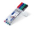 Staedtler® 316 WP4 Feinschreiber Lumocolor® Universalstift non-permanent, F, STA