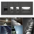 3W LED-Wandeinbauleuchte Stufenlicht Treppenlicht Treppenleuchte Kaltweiß IP65 