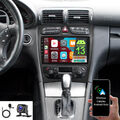4+64GB Android 13 GPS Autoradio CarPlay Für Mercedes Benz C CLK Klasse W203 W209