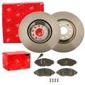 TRW BREMSSCHEIBEN + BELÄGE VORNE passend für VW GOLF 8  PASSAT B8 3G  ARTEON