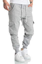 Herren Cargo Sweatpants Sporthose Jogginghose Jogger Trainingshose R6102