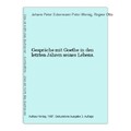 Gespräche mit Goethe in den letzten Jahren seines Lebens. Johann Peter Eckermann