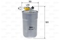 Kraftstofffilter Kraftstoff Filter für Opel Corsa D S07 Valeo 562047 2006 ->