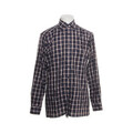 Olymp Luxor, Hemd, Größe: 40, modern fit, Blau/Braun/Weiß/Mehrfarbig #O5M