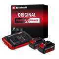 Einhell Power X-Change Starter Kit: 2x 4,0 Ah Akkus & Twincharger für Effizienz