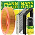 MANN FILTER INSPEKTIONSPAKET passend für1.2  FIAT DOBLO 119/223 PUNTO188/52-65PS
