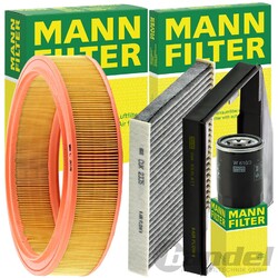 MANN FILTER INSPEKTIONSPAKET passend für1.2  FIAT DOBLO 119/223 PUNTO188/52-65PS