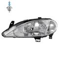 Scheinwerfer links Halogen H4 für Renault Megane I inklusive Lampen