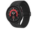 SAMSUNG Galaxy Watch5 Pro LTE 45 mm Smartwatch Titan Fluorkautschuk M/L Uhr