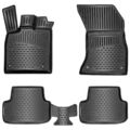 DESIGN 3D Gummimatten Set für FIAT 500 & 500C ab 2007 Fußmatten hoher 5cm Rand