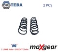 60-1098D SCHRAUBENFEDER FAHRWERKSFEDER HINTEN MAXGEAR 2PCS NEU OE QUALITÄT
