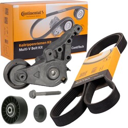 CONTINENTAL CTAM KEILRIPPENRIEMEN-SATZ passend für AUDI A3 SEAT CORDOBA IBIZA