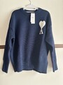 AMI Paris Pullover dunkelblau