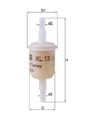 Mahle Original Kraftstofffilter KL 13 OF