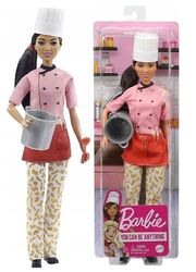 BARBIE Doll YOU CAN BE ANYTHING COOK CAREER GTW38 Mattel