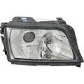 1x Diederichs Hauptscheinwerfer H1 H3 Links passend für Audi A6 C4 4A5 S6 Plus