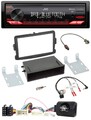 JVC Bluetooth USB DAB Lenkrad Autoradio für Dacia Dokker Duster Lodgy ab 12 schw