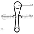 CONTINENTAL CTAM CT921K3PRO Zahnriemensatz für HYUNDAI KIA MITSUBISHI
