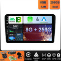 9''Carplay Autoradio 256GB Android 14 Für Audi A3 S3 RS3 8P GPS Navi RDS 2003-13