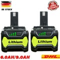 20X 6.0Ah 18V  Akku für RYOBI One Plus Lithium RB18L50 P108 P107 P104