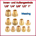 Reduktion Reduzierung Messing Reduzierstück Reduziernippel AG auf IG Fitting