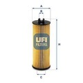 UFI Hydraulikfilter, Automatikgetriebe 25.248.00 für CHRYSLER DODGE