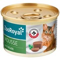 ZooRoyal Mousse mit Fasan 12×85g Katzennassfutter Katzen Dosen