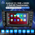 64G Carplay Autoradio GPS Navi RDS ​Für Benz Mercedes CLC//C-Klasse W203 W209