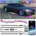 RGB LED Auto Unterbodenbeleuchtung Underglow Körper Atmosphäre Lichtleiste App