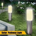 4-8 Stk Solarleuchte Garten Edelstahl Solarlampen LED Wegbeleuchtung Wasserdicht