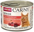 animonda ¦ CARNY Senior - Rind & Putenherzen - 6 x 200 g ¦ nasses Katzenfutter i