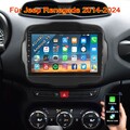 Android 15 Autoradio 4+64G Carplay Navi WiFi SWC Für Jeep Renegade 2014-2024 GPS