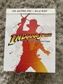 Indiana Jones 1-4 Movie Collection 4K Ultra HD + Blu Ray Steelbook Aus Sammlung!