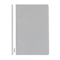 10 Herlitz Schnellhefter / DIN A4 / PP / extra stabil / Farbe: dunkelgrau
