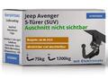 ANHÄNGERKUPPLUNG für Jeep Avenger ab 23 vert. abnehmbar GDW +13pol E-Satz ABE