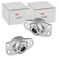 2x NTY DOMLAGER HINTEN passend für AUDI A3 SEAT ALTEA LEON VW GOLF JETTA