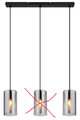 Globo Lighting Pendellampe Olly Länge 63 cm rauchgra Deckenlampe SIEHE TEXT/FOTO