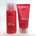 Wella Invigo Brilliance Shampoo 50ml und Maske 30ml fein/normal Reisegröße Duo