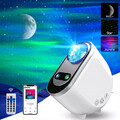 Bluetooth LED Polarlicht Projektor Nachtlicht Galaxy Lampe Musik Lautsprecher