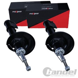 2X MAXGEAR GASDRUCK STOßDÄMPFER VORNE PASSEND FÜR DACIA DOKKER LODGY RENAULT