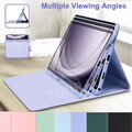 Für Samsung Galaxy Tab S9 FE S8 S7 A9+ A8 A7 Smart Hülle Tasche Mit Stifthalter