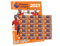 Panini Premier League 2023 Sticker – 1x Sammelalbum + 20x Stickertüten