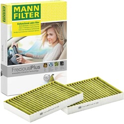 MANN-FILTER FP 2722-2 Innenraumfilter Pollenfilter Aktivkohle