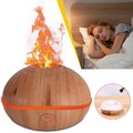 Flamme Aroma Diffusor Luftbefeuchter 7 Farbe Licht Diffusor für ätherische Öle