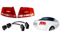 Original Kufatec SET Facelift Rückleuchten LED für Audi A4 8H Cabrio Adapter