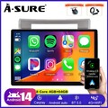 DAB 13.1" Android 14 2K 64G CarPlay Autoradio GPS Für Toyota Corolla Verso 04-08