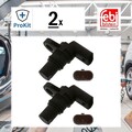 2x ORIGINAL® Febi Bilstein Sensor, Nockenwellenposition für VW Golf V Passat