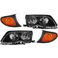 Halogen Scheinwerfer Set für BMW 3 E46 02.98-04.05 mit Motor Blinker